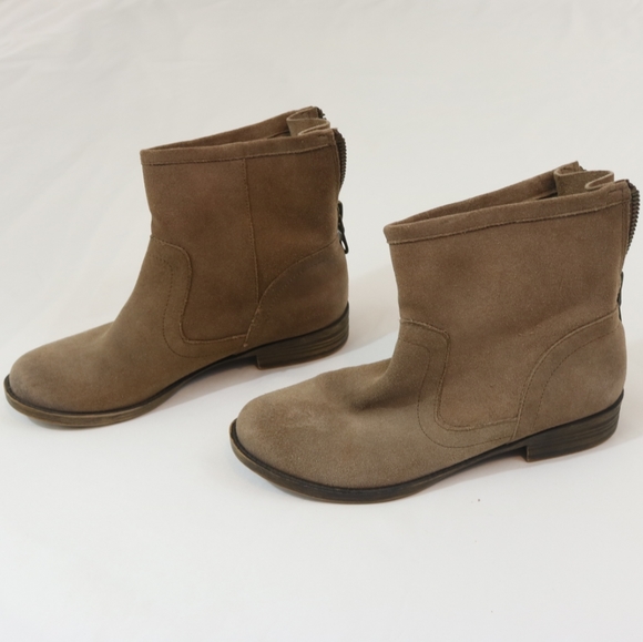 Crown Vintage Shoes Crown Vintage Mindy Suede Leather Boots Poshmark